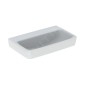 Geberit Selnova Compact - Lavabo 650x400 mm, sans trop-plein, sans trou pour robinetterie, blanc 501.893.00.7 Geberit Selnova Compact - Lavabo 650x400 mm, sans trop-plein, sans trou pour robinetterie, blanc 501.893.00.7