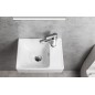 Sapho Nuali - Lave-mains, 40x30 cm, avec trop-plein, trou pour robinetterie , blanc TU0128