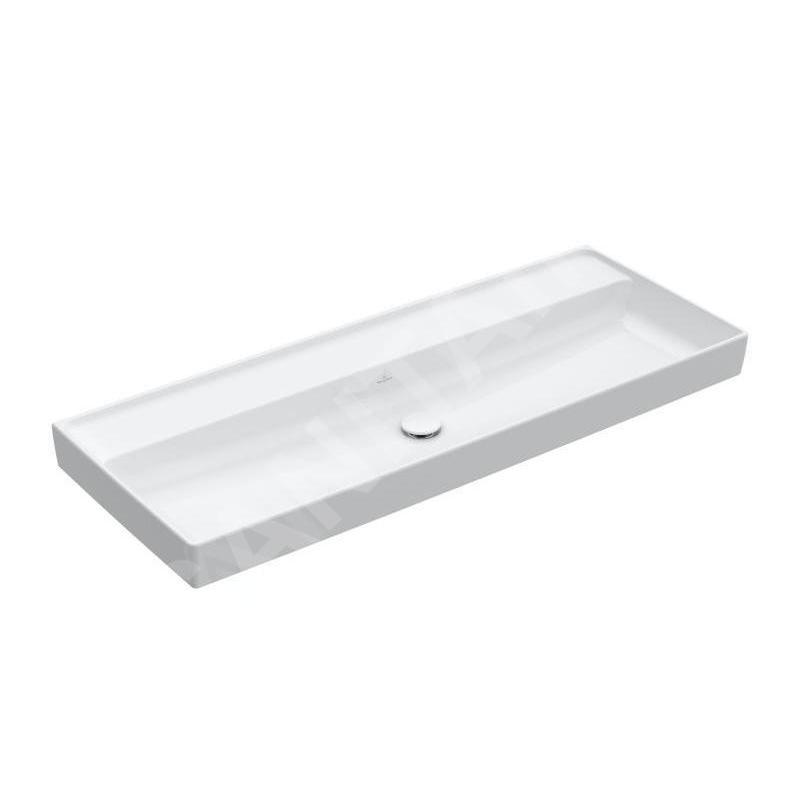 Villeroy & Boch Collaro - Meuble lavabo 1200x470 mm, sans trop-plein, sans trou de robinetterie, blanc alpin 4A33C301 Villeroy & Boch Collaro - Meuble lavabo 1200x470 mm, sans trop-plein, sans trou de robinetterie, blanc alpin 4A33C301