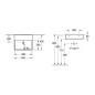 Villeroy & Boch Memento 2.0 - Lavabo 500x420 mm, sans trop-plein, sans trou de robinetterie, blanc alpin 4A225301 Villeroy & Boch Memento 2.0 - Lavabo 500x420 mm, sans trop-plein, sans trou de robinetterie, blanc alpin 4A225301