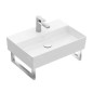 Villeroy & Boch Memento 2.0 - Lavabo 500x420 mm, sans trop-plein, sans trou de robinetterie, blanc alpin 4A225301 Villeroy & Boch Memento 2.0 - Lavabo 500x420 mm, sans trop-plein, sans trou de robinetterie, blanc alpin 4A225301