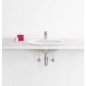 Villeroy & Boch O.novo - Vasque encastrée 560x405 mm, sans trop-plein, avec trou de robinetterie, blanc alpin 41615701 Villeroy & Boch O.novo - Vasque encastrée 560x405 mm, sans trop-plein, avec trou de robinetterie, blanc alpin 41615701