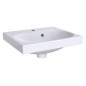 Geberit Acanto - Lave-mains 450x380 mm, avec 1 trou, avec trop-plein, blanc 500.636.01.2