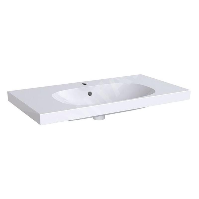 Geberit Acanto - Lavabo 900x482 mm, avec 1 trou, avec trop-plein, blanc 500.623.01.2 Geberit Acanto - Lavabo 900x482 mm, avec 1 trou, avec trop-plein, blanc 500.623.01.2