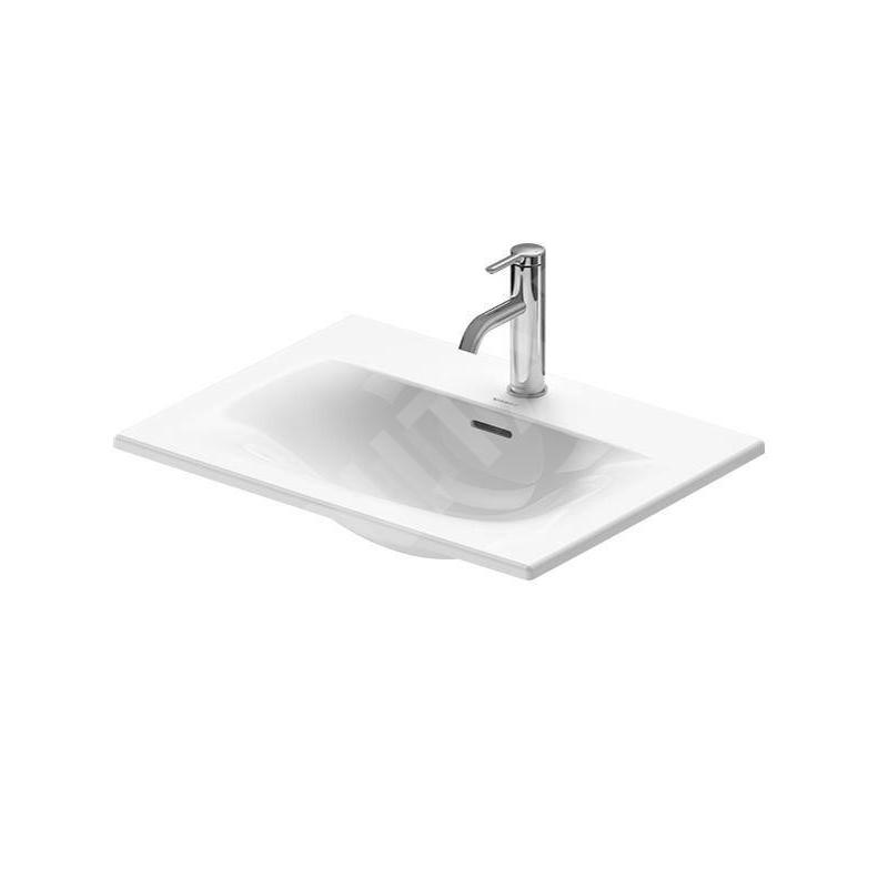 Duravit Viu - Vasque, 600x450 mm, avec un trou pour robinet, blanc alpin 0385600000 Duravit Viu - Vasque, 600x450 mm, avec un trou pour robinet, blanc alpin 0385600000