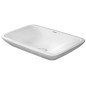 Duravit Puravida - Vasque sans trou et sans trop-plein, avec WonderGliss, 700 x 465 mm, blanc 03697000001 Duravit Puravida - Vasque sans trou et sans trop-plein, avec WonderGliss, 700 x 465 mm, blanc 03697000001