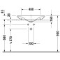 Duravit Puravida - Vasque sans trou et sans trop-plein, avec WonderGliss, 700 x 465 mm, blanc 03697000001 Duravit Puravida - Vasque sans trou et sans trop-plein, avec WonderGliss, 700 x 465 mm, blanc 03697000001
