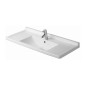 Duravit Starck 3 - Lavabo pour meuble 1050x485 mm, avec 1 trou, avec WonderGliss, blanc alpin 03041000001