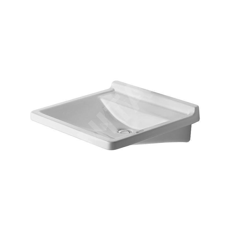 Duravit Starck 3 - Lavabo Med, 600x545 mm, sans trou pour robinetterie, blanc 0312600000 Duravit Starck 3 - Lavabo Med, 600x545 mm, sans trou pour robinetterie, blanc 0312600000