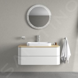 Duravit Happy D.2 Plus - Vasque 600x400 mm, avec WonderGliss, blanc alpin 23596000001