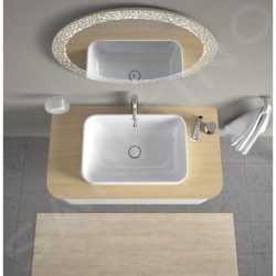 Duravit Happy D.2 Plus - Vasque 600x400 mm, avec WonderGliss, blanc alpin 23596000001