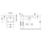 Duravit Vero - Vasque 500x465 mm, avec un trou pour robinet, avec WonderGliss, blanc alpin 03155000001 Duravit Vero - Vasque 500x465 mm, avec un trou pour robinet, avec WonderGliss, blanc alpin 03155000001