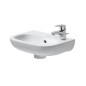 Duravit D-Code - Lave-mains 360x270 mm, avec 1 trou à droite, blanc alpin 07053600082