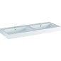 Geberit iCon - Double lavabo, 1200x485 mm, blanc 124120000 Geberit iCon - Double lavabo, 1200x485 mm, blanc 124120000