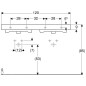 Geberit iCon - Double lavabo, 1200x485 mm, blanc 124120000 Geberit iCon - Double lavabo, 1200x485 mm, blanc 124120000