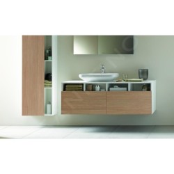 Duravit DuraStyle - Vasque, 600x380 mm, avec WonderGliss, blanc 03496000001