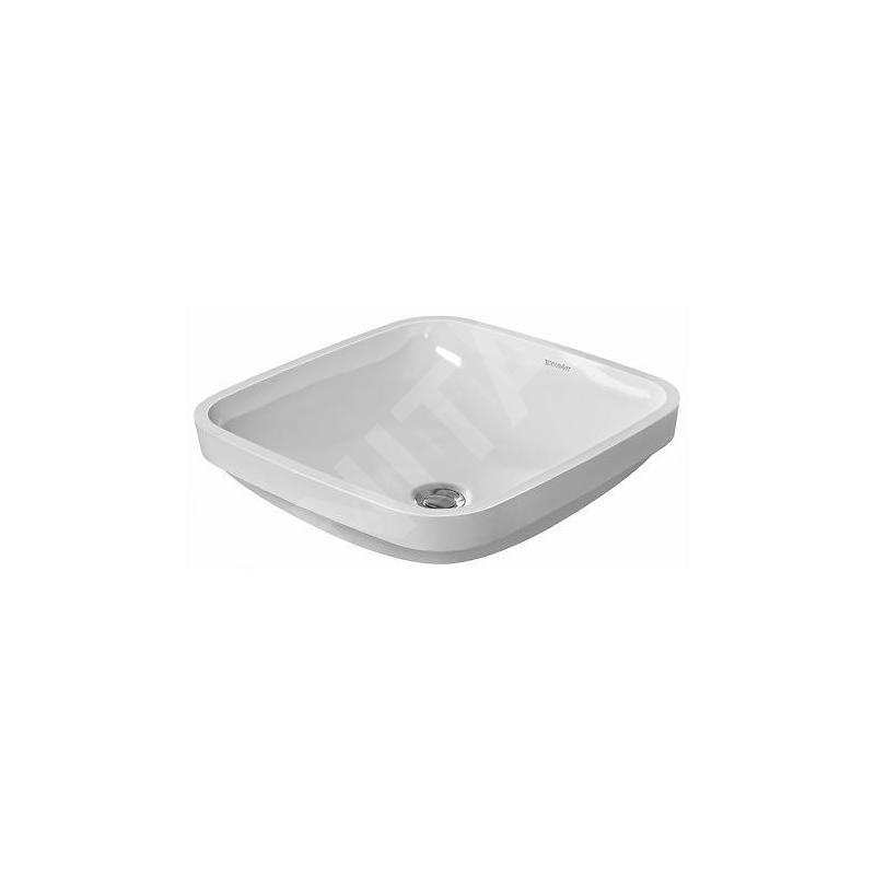 Duravit DuraStyle - Meuble-lavabo, 400x400 mm, avec WonderGliss, blanc 03733700001