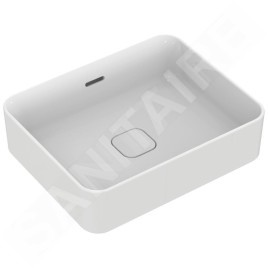 Ideal Standard Strada II - Lavabo 500x400 mm, sans ouverture pour mitigeur, blanc T296501