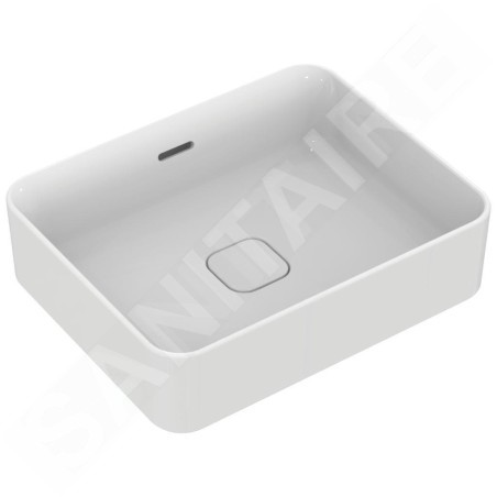 Ideal Standard Strada II - Lavabo 500x400 mm, sans ouverture pour mitigeur, blanc T296501