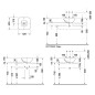 Duravit Bacino - Vasque à poser, 420x420 mm, sans trou pour robinet, blanc alpin 0333420000 Duravit Bacino - Vasque à poser, 420x420 mm, sans trou pour robinet, blanc alpin 0333420000
