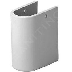 Duravit Starck 3 - Cache-siphon 165mm x 240mm, blanc 0865170000