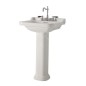 Sapho Kerasan Waldorf - Colonne universelle en céramique, blanc 417001