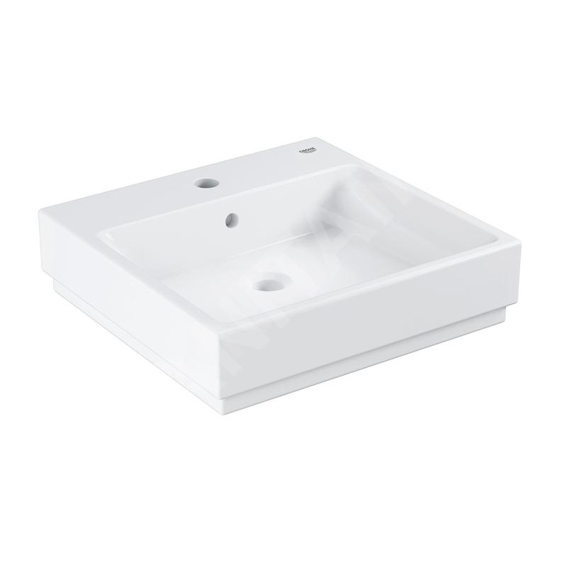 Grohe Cube Ceramic - Lavabo avec trop-plein, 500x490 mm, PureGuard, blanc alpin 3947400H Grohe Cube Ceramic - Lavabo avec trop-plein, 500x490 mm, PureGuard, blanc alpin 3947400H
