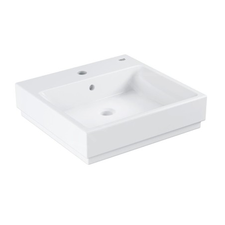 Grohe Cube Ceramic - Lavabo avec trop-plein, 500x490 mm, PureGuard, blanc alpin 3947400H