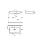 Grohe Cube Ceramic - Lavabo avec trop-plein, 500x490 mm, PureGuard, blanc alpin 3947400H Grohe Cube Ceramic - Lavabo avec trop-plein, 500x490 mm, PureGuard, blanc alpin 3947400H