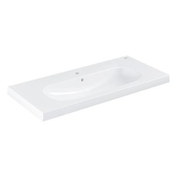 Grohe Euro Ceramic - Lavabo avec trop-plein, 1000x460 mm, PureGuard, blanc alpin 3958500H
