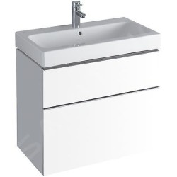 Geberit iCon - Lavabo 1 trou, 750x485 mm, avec Keratect, blanc 124075600