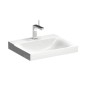 Geberit Xeno 2 - Lavabo 600x480 mm, avec 1 trou, sans trop-plein, avec KeraTect, blanc 500.530.01.1 Geberit Xeno 2 - Lavabo 600x480 mm, avec 1 trou, sans trop-plein, avec KeraTect, blanc 500.530.01.1