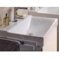 Geberit Xeno 2 - Lavabo 600x480 mm, avec 1 trou, sans trop-plein, avec KeraTect, blanc 500.530.01.1 Geberit Xeno 2 - Lavabo 600x480 mm, avec 1 trou, sans trop-plein, avec KeraTect, blanc 500.530.01.1
