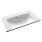 Sapho Maria - Lavabo 750x460 mm, sans trou pour robinet, blanc MA075-0