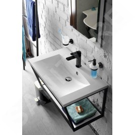 Sapho Maria - Lavabo 750x460 mm, sans trou pour robinet, blanc MA075-0