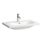 Laufen Lua - Lavabo de meuble 80x46 cm, avec trop-plein, trou pour robinet, LCC, blanc H8160874001041 Laufen Lua - Lavabo de meuble 80x46 cm, avec trop-plein, trou pour robinet, LCC, blanc H8160874001041