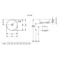 Villeroy & Boch Loop&Friends - Vasque, diamètre 380 mm, avec trop-plein, CeramicPlus, graphite 4A4500i4 Villeroy & Boch Loop&Friends - Vasque, diamètre 380 mm, avec trop-plein, CeramicPlus, graphite 4A4500i4