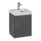 Villeroy & Boch Subway 3.0 - Meuble-lavabo 370x305 mm, avec trop-plein, trou pour robinet, blanc alpin 43703701