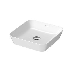 Duravit Cape Cod - Lavabo 430x430 mm, DuraCeram, WonderGliss, blanc 23404300001