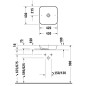 Duravit Cape Cod - Lavabo 430x430 mm, DuraCeram, WonderGliss, blanc 23404300001 Duravit Cape Cod - Lavabo 430x430 mm, DuraCeram, WonderGliss, blanc 23404300001