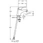 Hansa Mix - Mitigeur de lavabo, chrome 01162283
