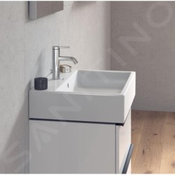 Duravit Vero Air - Lavabo 600x470 mm, avec trop-plein, avec 1 trou pour robinetterie, WonderGliss, blanc 23506000001