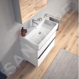 Duravit Vero Air - Lavabo 800x470 mm, avec trop-plein, avec 1 trou pour robinetterie, blanc 2350800000