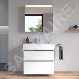 Duravit Vero Air - Lavabo 800x470 mm, avec trop-plein, avec 1 trou pour robinetterie, blanc 2350800000