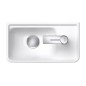 Duravit D-Neo - Lavabo 400x220 mm, 1 trou pour robinet à droite, blanc 0739400041