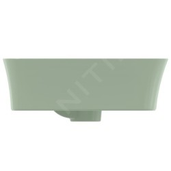 Ideal Standard Ipalyss - Lavabo à poser, 550x380 mm, avec trop-plein, trou pour robinet, Sage E2077X9