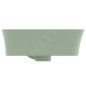 Ideal Standard Ipalyss - Lavabo à poser, 550x380 mm, avec trop-plein, trou pour robinet, Sage E2077X9 Ideal Standard Ipalyss - Lavabo à poser, 550x380 mm, avec trop-plein, trou pour robinet, Sage E2077X9