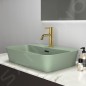 Ideal Standard Ipalyss - Lavabo à poser, 550x380 mm, avec trop-plein, trou pour robinet, Sage E2077X9 Ideal Standard Ipalyss - Lavabo à poser, 550x380 mm, avec trop-plein, trou pour robinet, Sage E2077X9