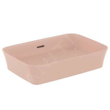 Ideal Standard Ipalyss - Lavabo à poser, 550x380 mm, avec trop-plein, Nude E2078V7