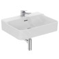 Ideal Standard Conca Ceram - Lavabo 600x450 mm, avec trop-plein, trou pour robinet, blanc T369101 Ideal Standard Conca Ceram - Lavabo 600x450 mm, avec trop-plein, trou pour robinet, blanc T369101